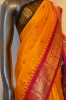 Traditional & Classic Ganga Jamuna Handloom Pure Gadwal Silk Saree